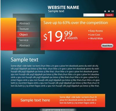精選網(wǎng)頁(yè)設(shè)計(jì)素材 構(gòu)建視覺(jué)盛宴與高效界面的藝術(shù)
